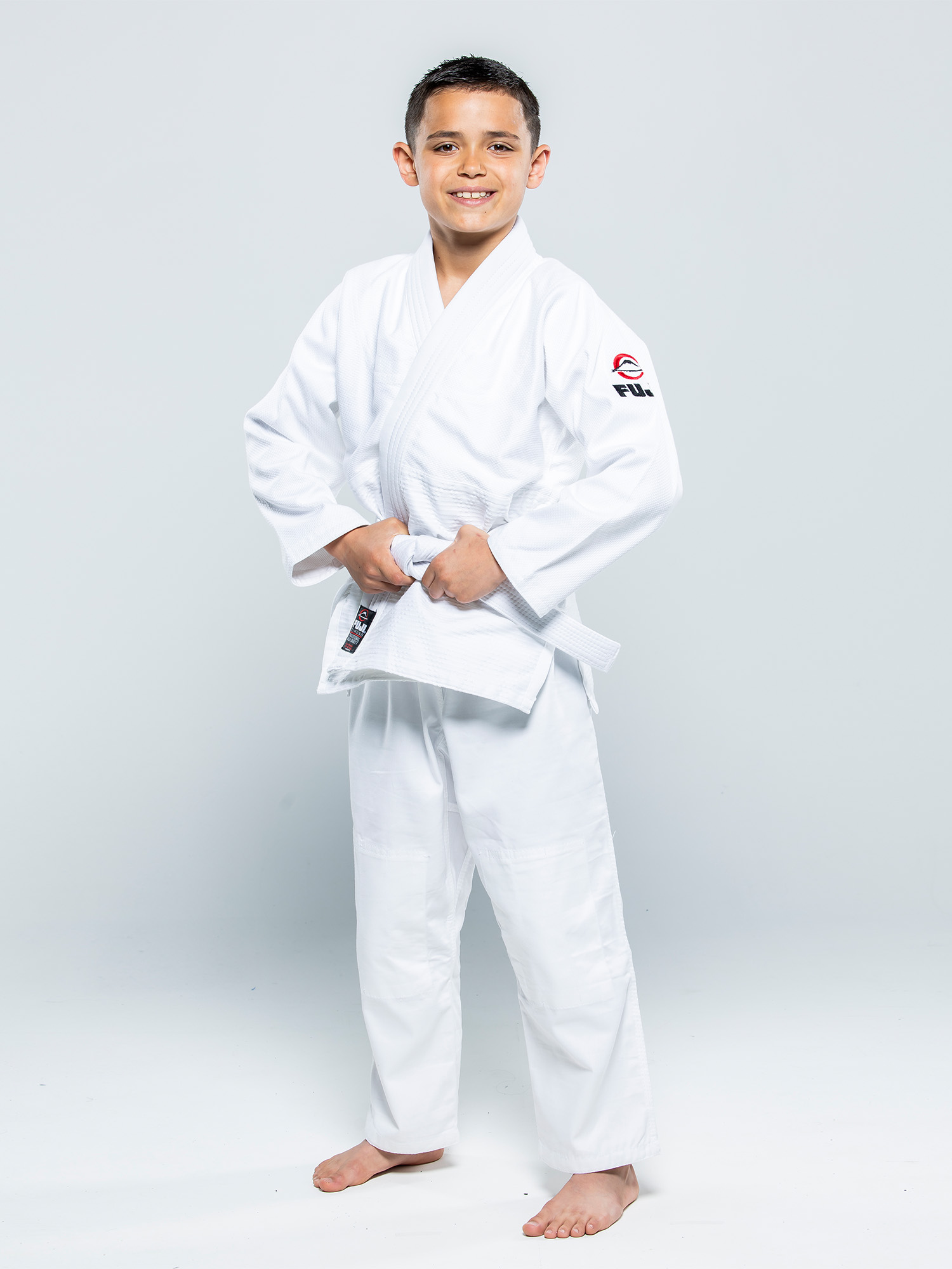 Single Weave Judo Gi White