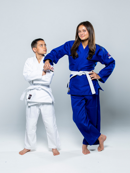 Single Weave Judo Gi Blue