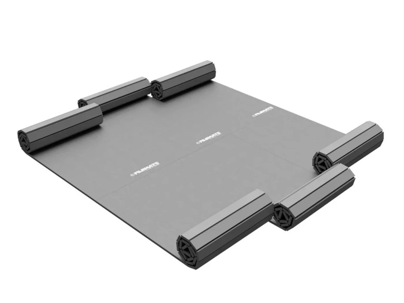 Home Roll Out Mats Smooth Series Grey