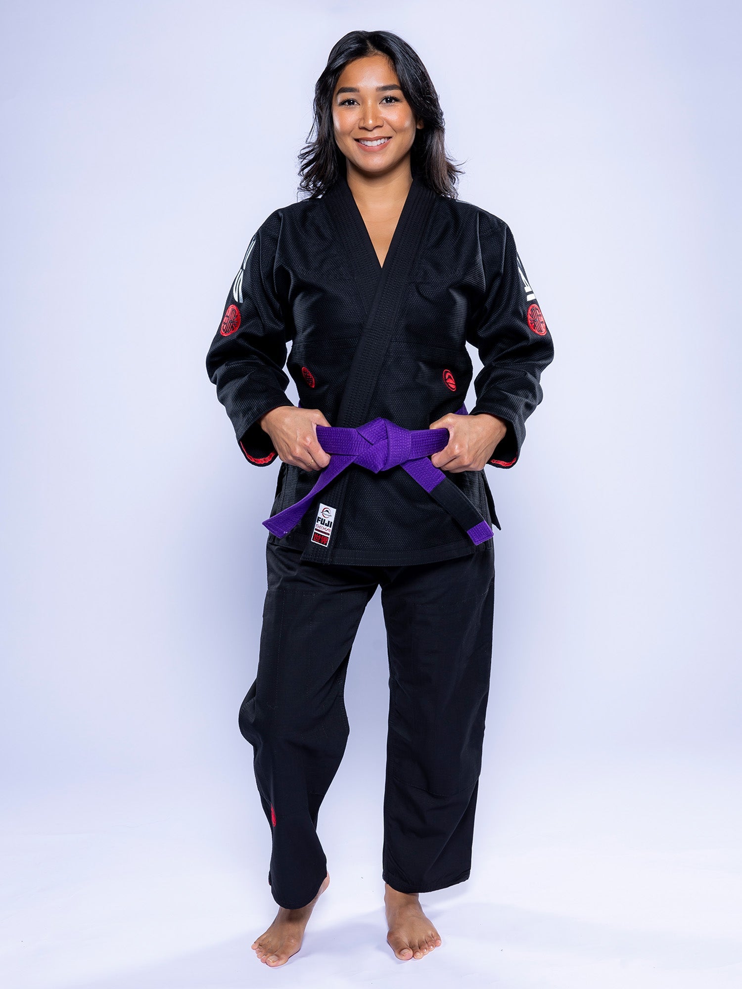 Womens SEKAI 3.0 BJJ Gi Black Grey