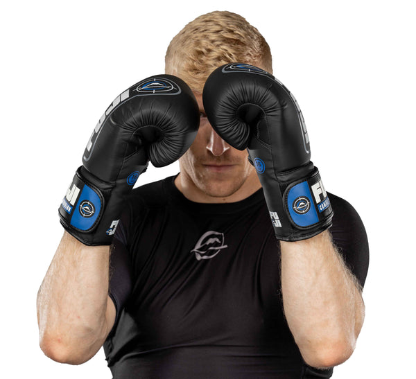 Precision Boxing Gloves Blue