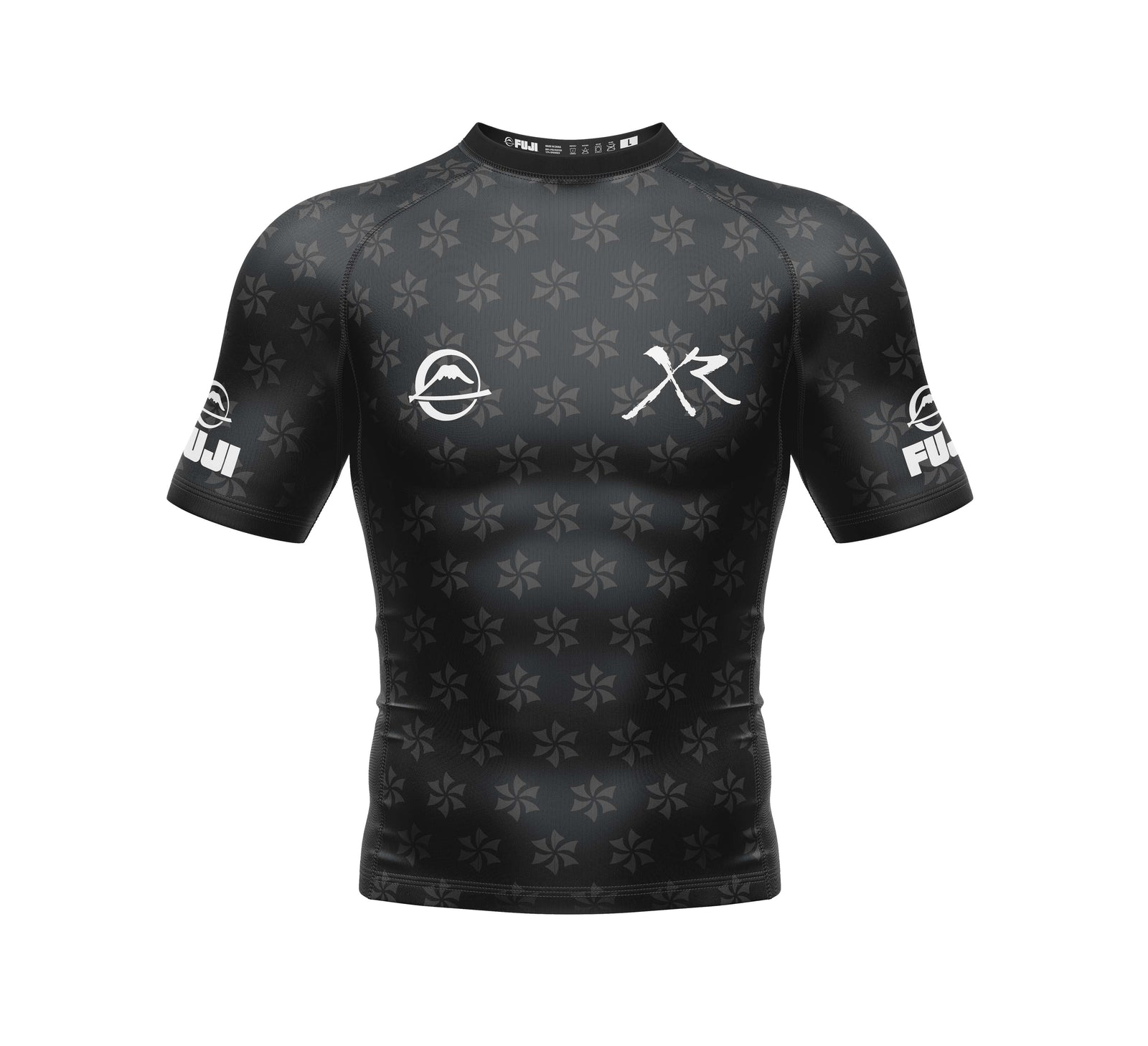 Xande Comp Short Sleeve Rashguard Black