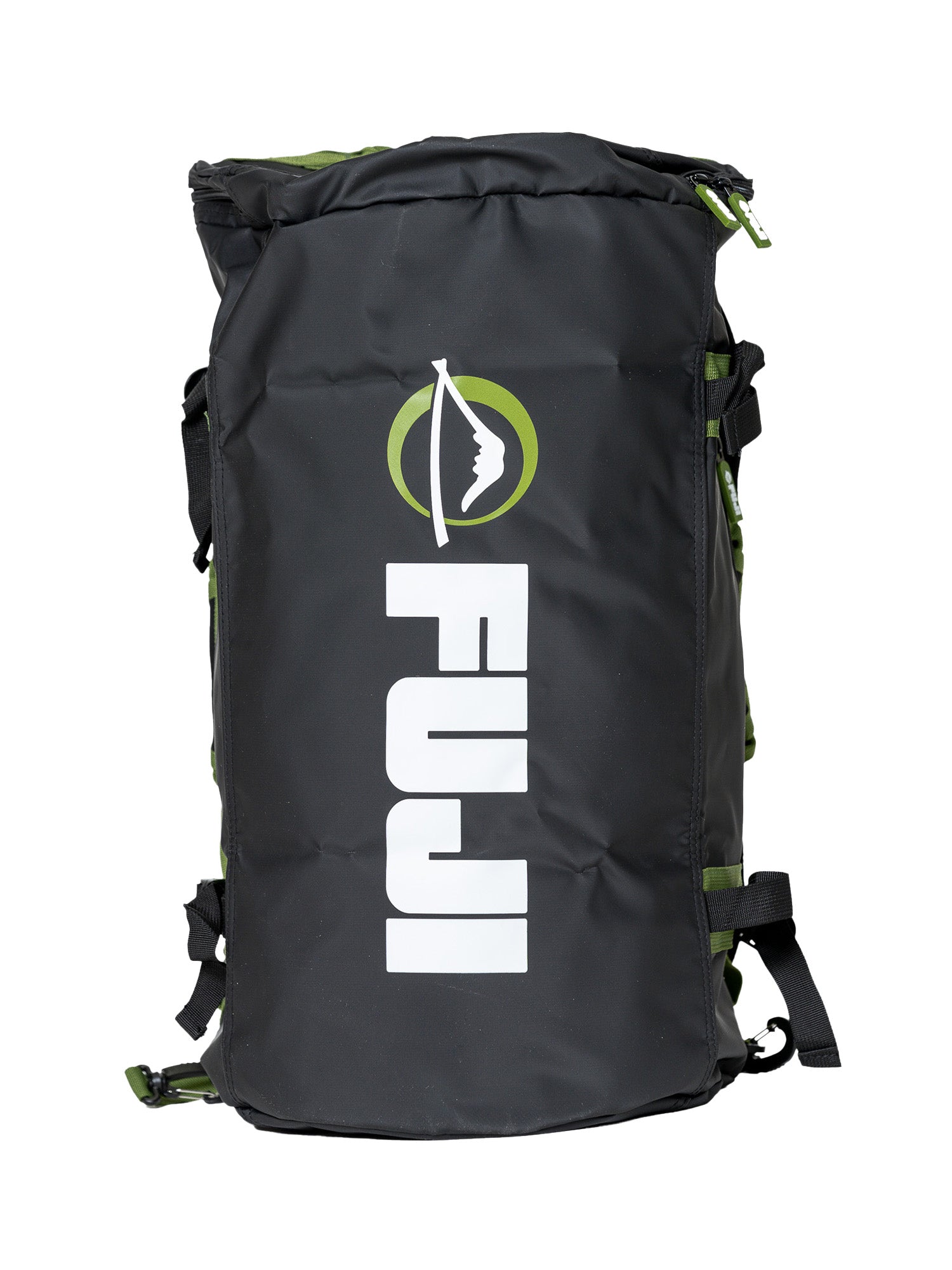 Comp Convertible Backpack Duffle Black Green