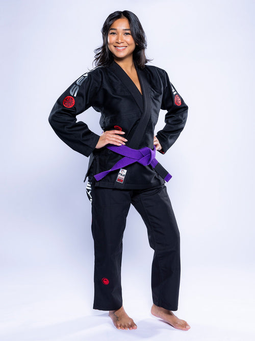 Womens SEKAI 3.0 BJJ Gi Black Grey
