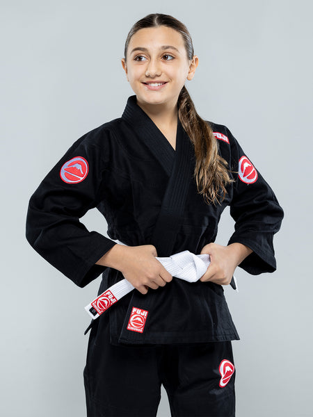 Kids Competition BJJ Gi Black