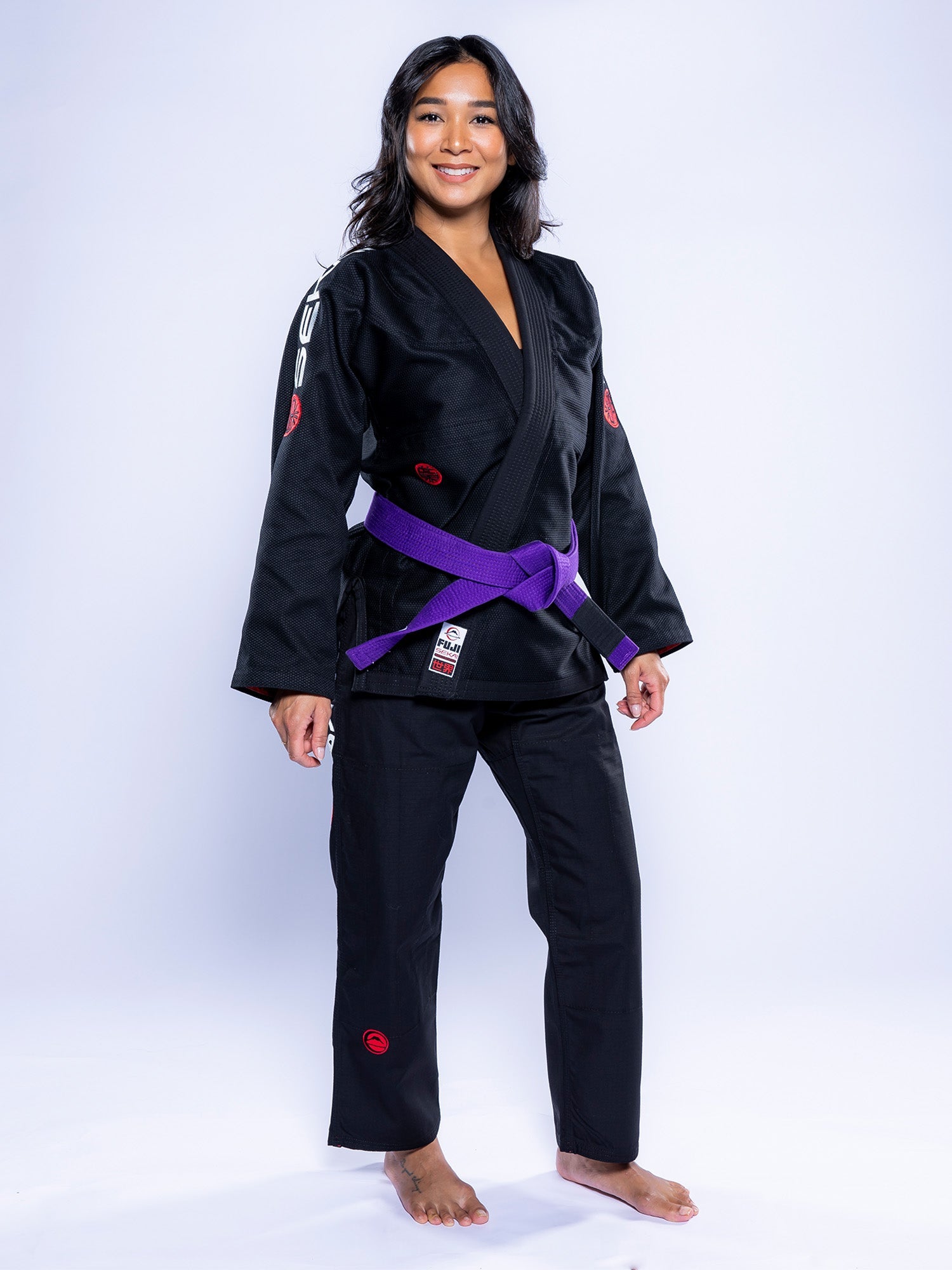 Womens SEKAI 3.0 BJJ Gi Black Grey