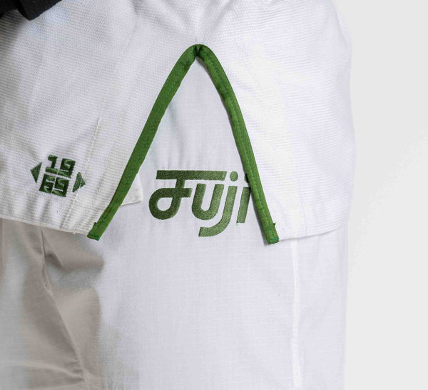 Flow-Tech BJJ Gi White/Green