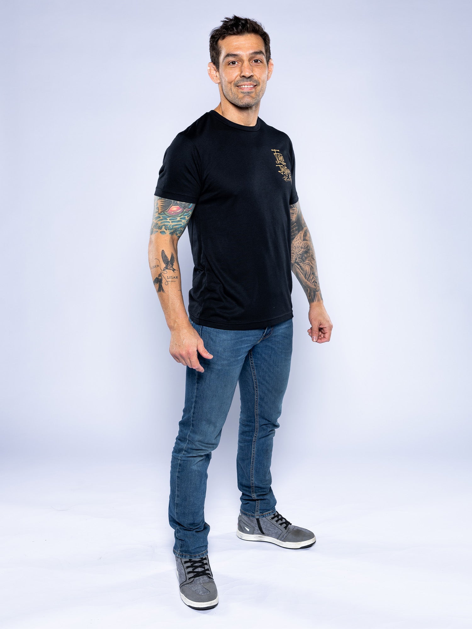 Japanese Street Art Shirt Black