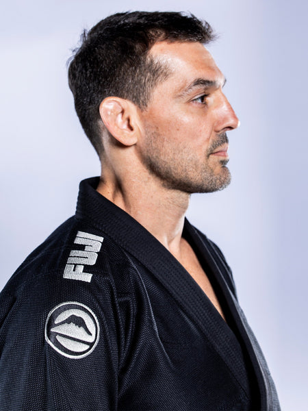 Baseline 2.0 Slim Fit BJJ Gi Black Grey