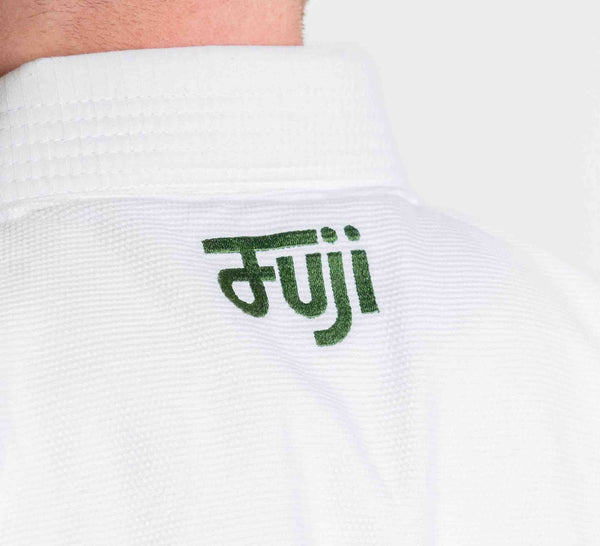 Flow-Tech BJJ Gi White/Green