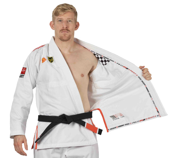 Suparaito BJJ Gi XTR 2.0 Edition White/Red