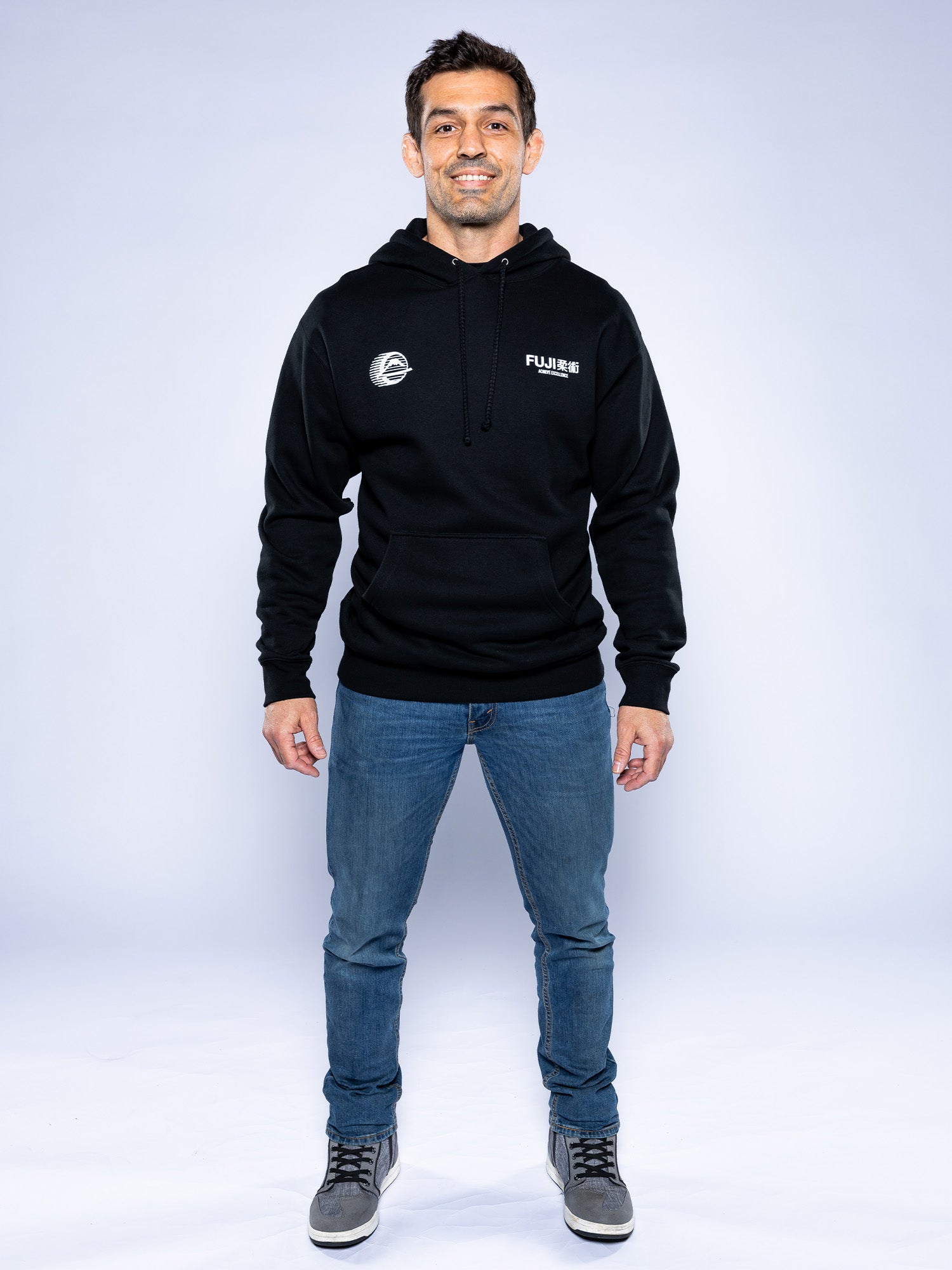 Iconic Jiu Jitsu Hoodie Black