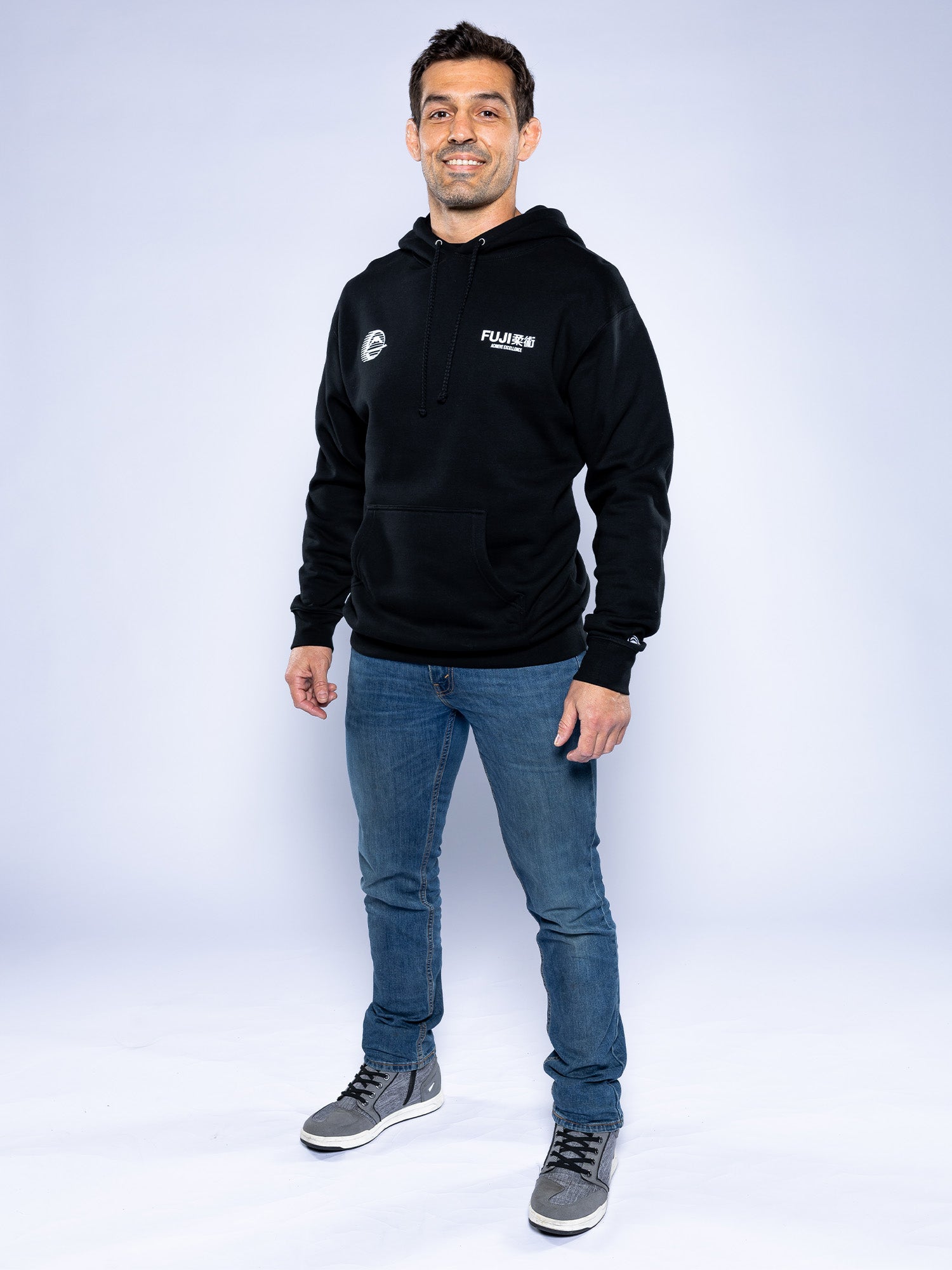 Iconic Jiu Jitsu Hoodie Black