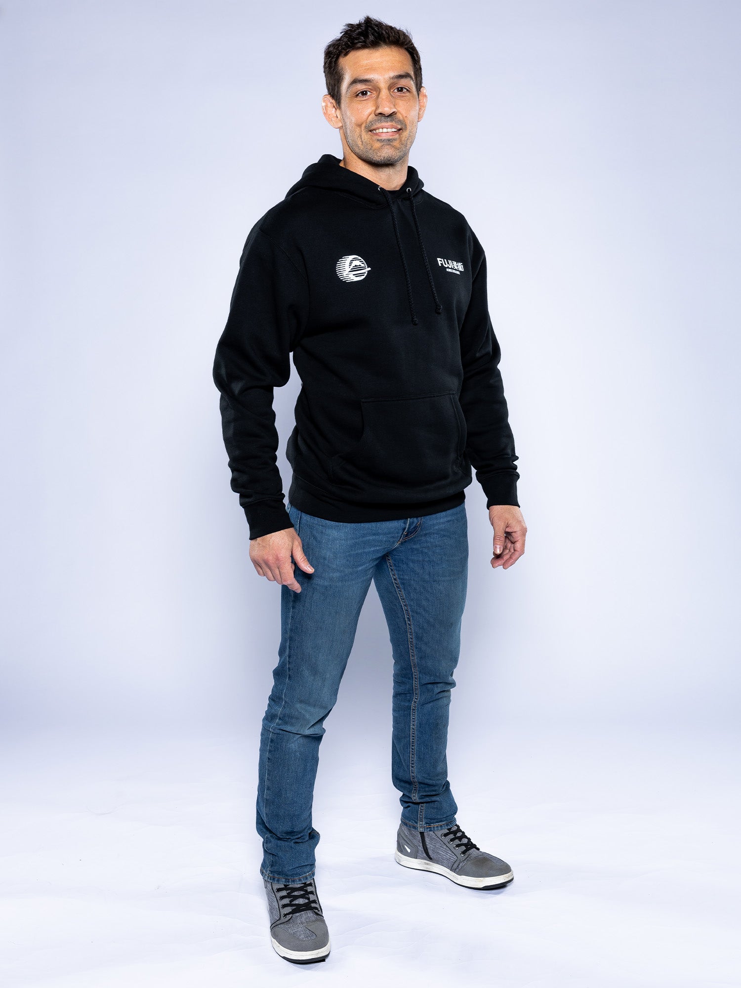 Iconic Jiu Jitsu Hoodie Black