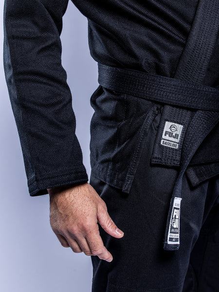 Baseline 2.0 Slim Fit BJJ Gi Black Grey