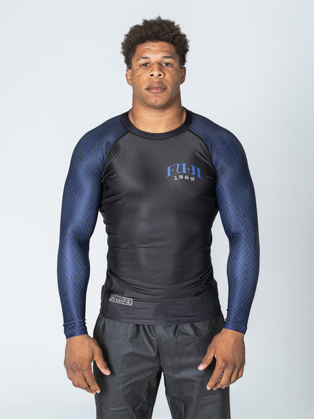 Oni Samurai Flex Lite Rashguard Blue