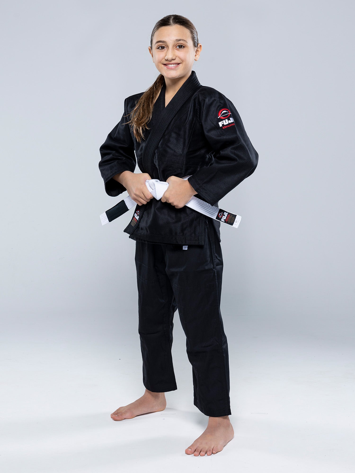 All Around Kids BJJ Gi Black