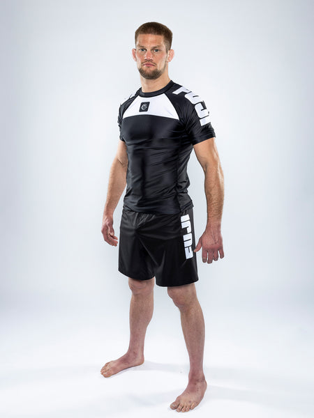 Competition Ranked Rashguard Black