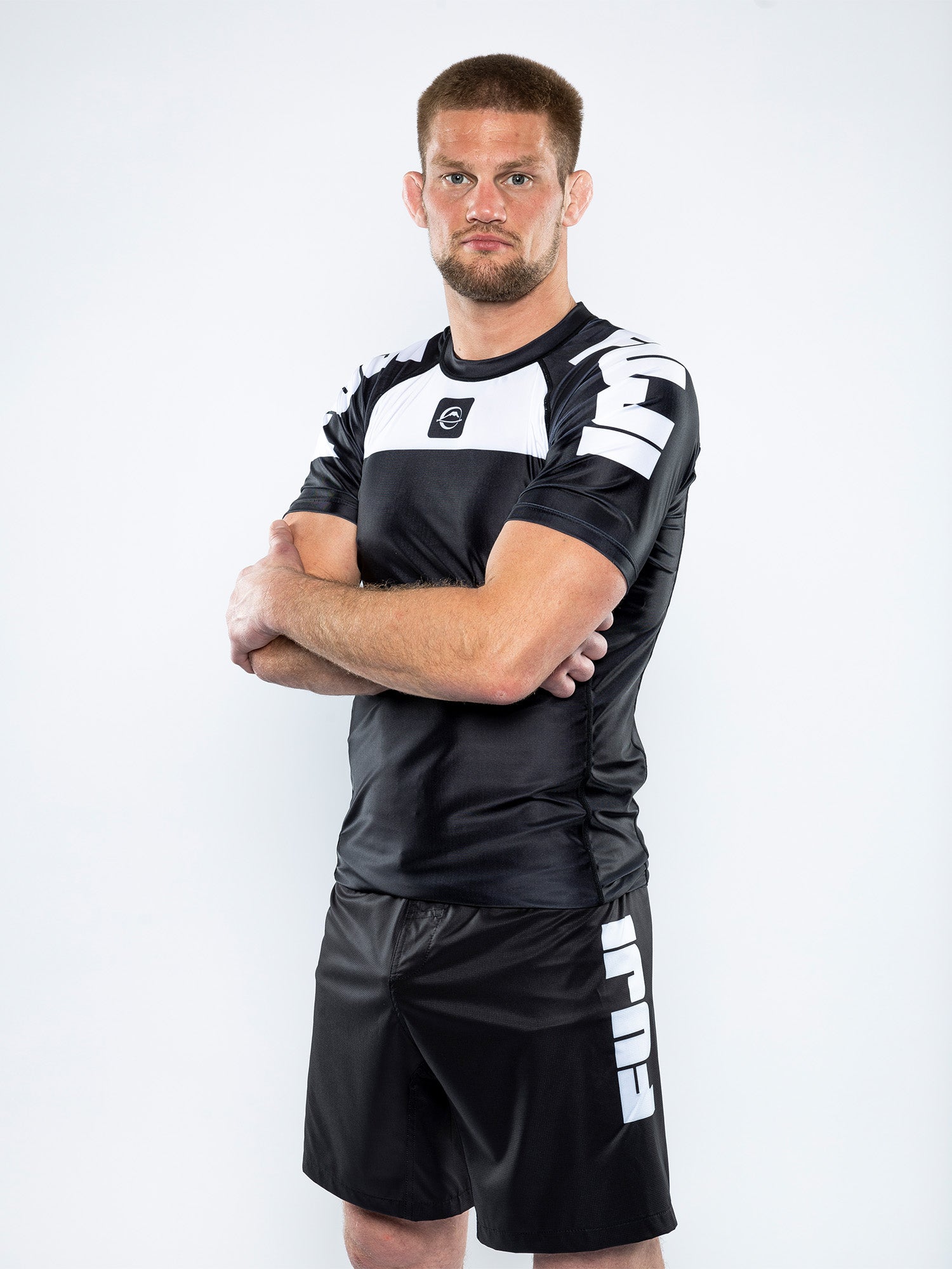 Competition Ranked Rashguard Black