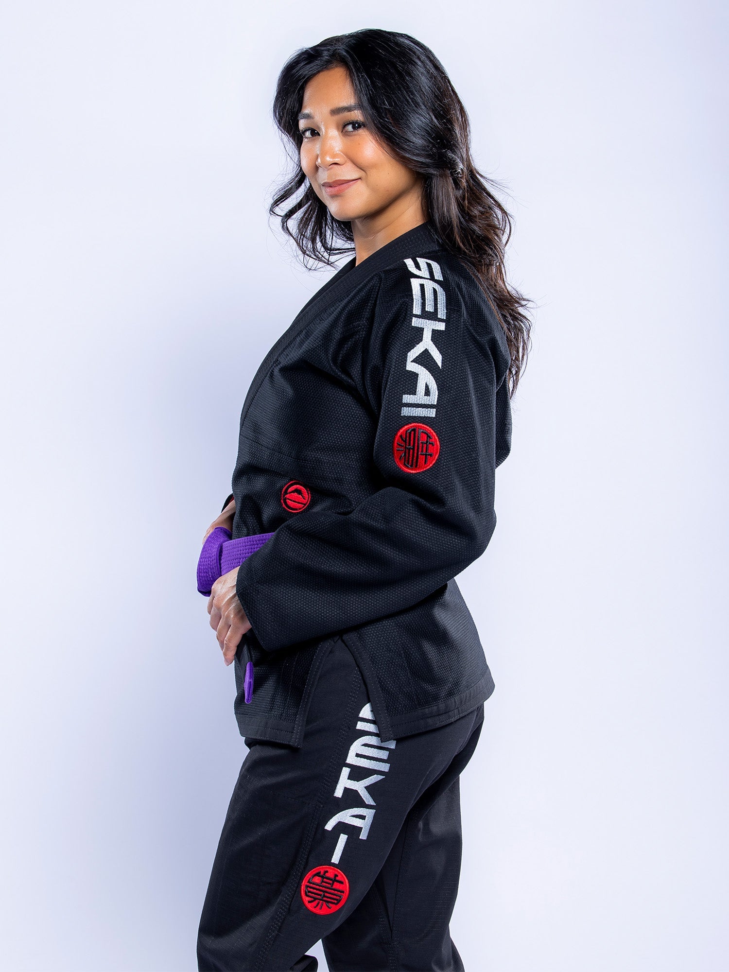 Womens SEKAI 3.0 BJJ Gi Black Grey