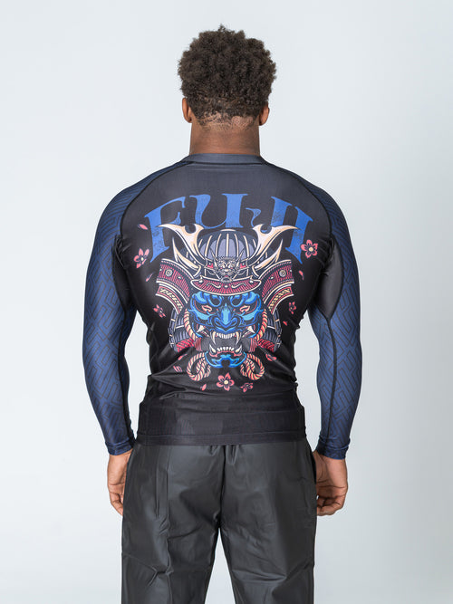 Oni Samurai Flex Lite Rashguard Blue