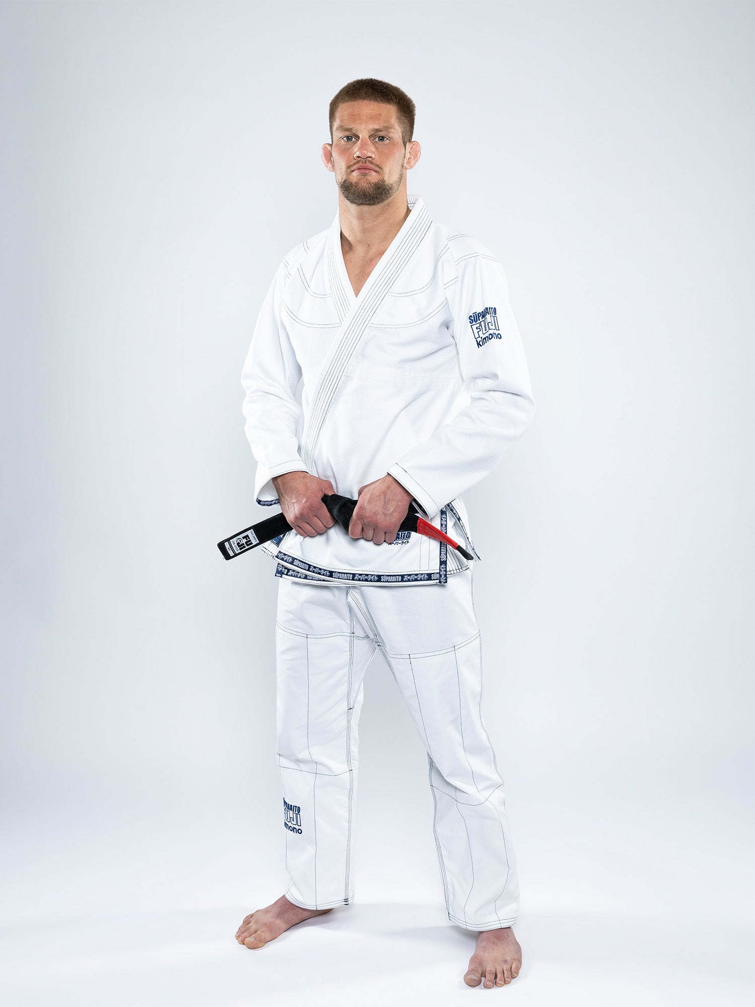 Suparaito BJJ Gi White