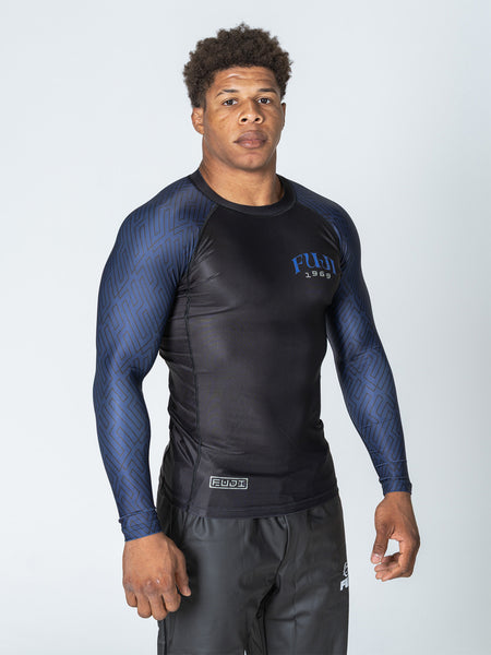 Oni Samurai Flex Lite Rashguard Blue