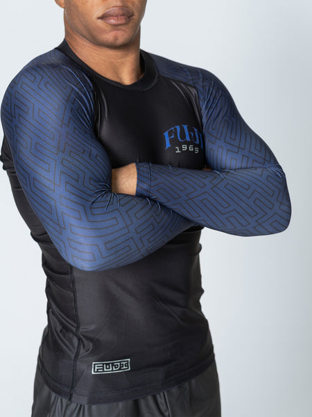 Oni Samurai Flex Lite Rashguard Blue