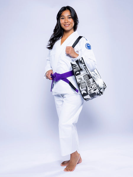 Womens Baseline 2.0 Slim Fit BJJ Gi White Navy