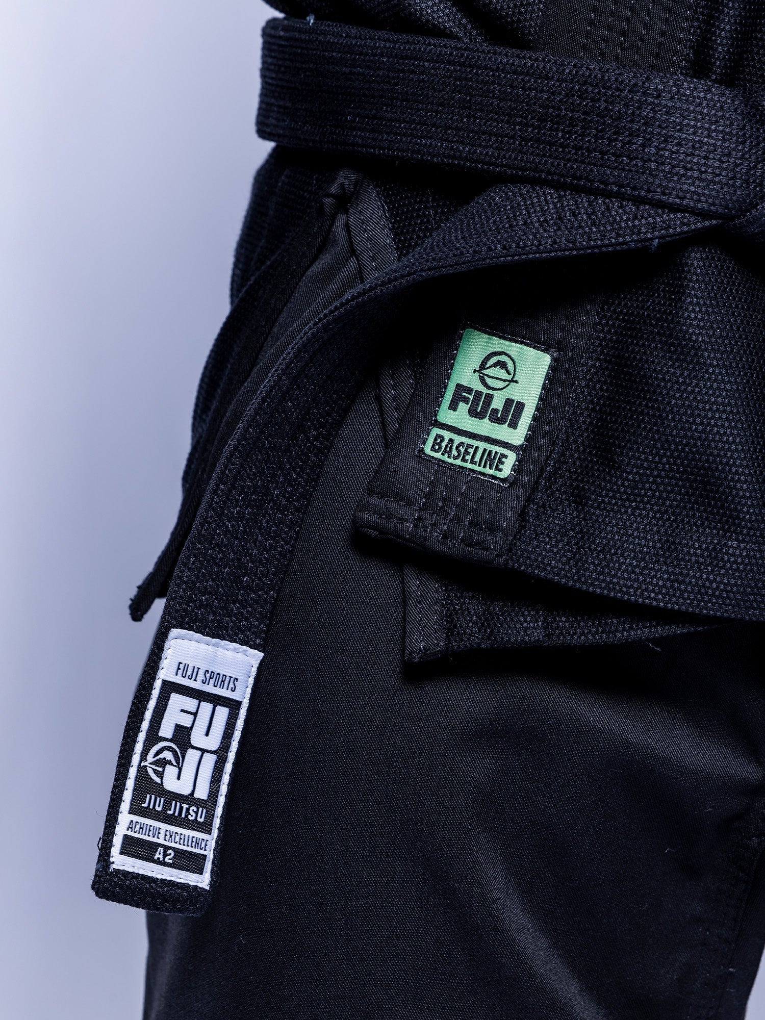 Baseline 2.0 Slim Fit BJJ Gi Black Mint
