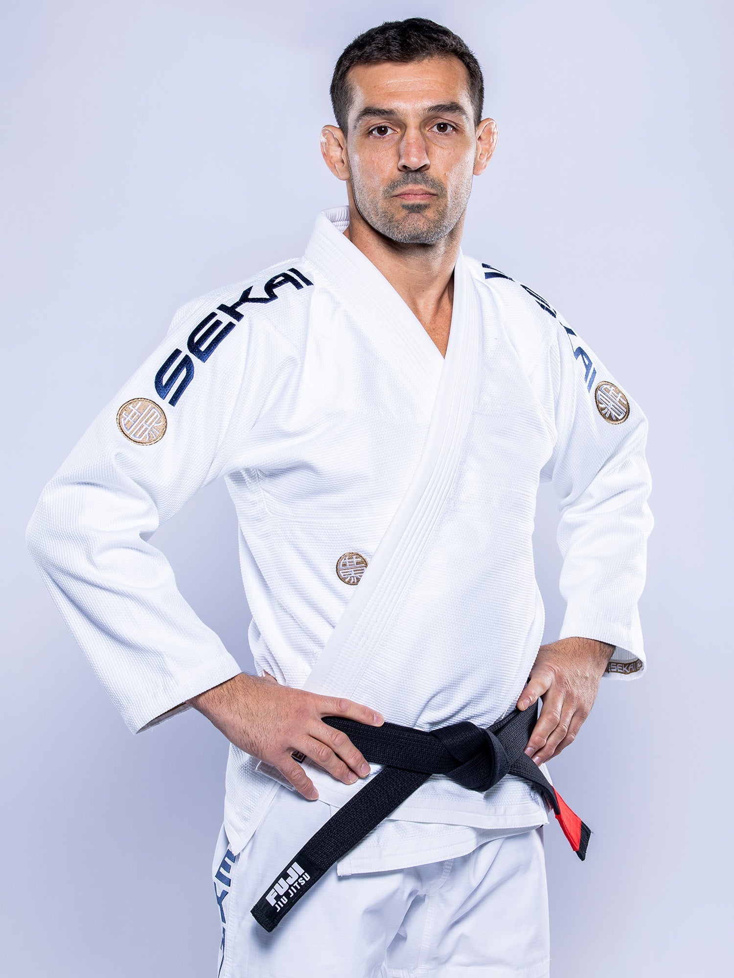 SEKAI 3.0 BJJ Gi White Navy