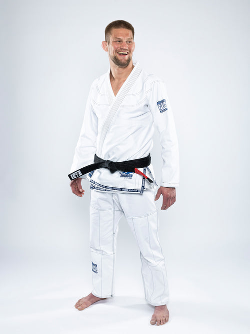 Suparaito BJJ Gi White