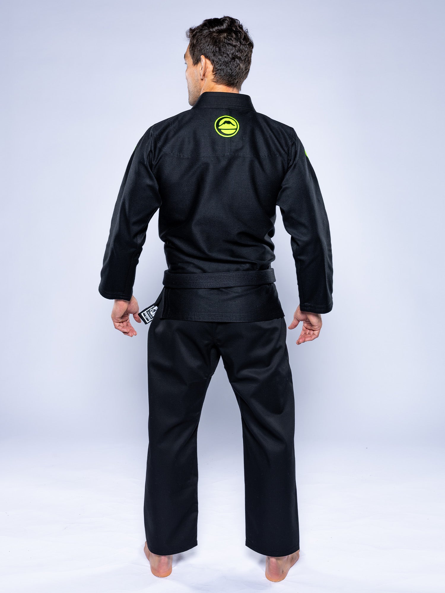 Baseline 2.0 Slim Fit BJJ Gi Black Green