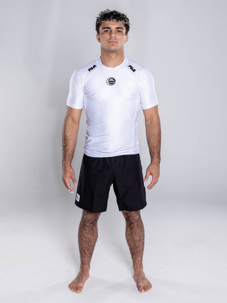 Baseline 2.0 Short Sleeve Rashguard White