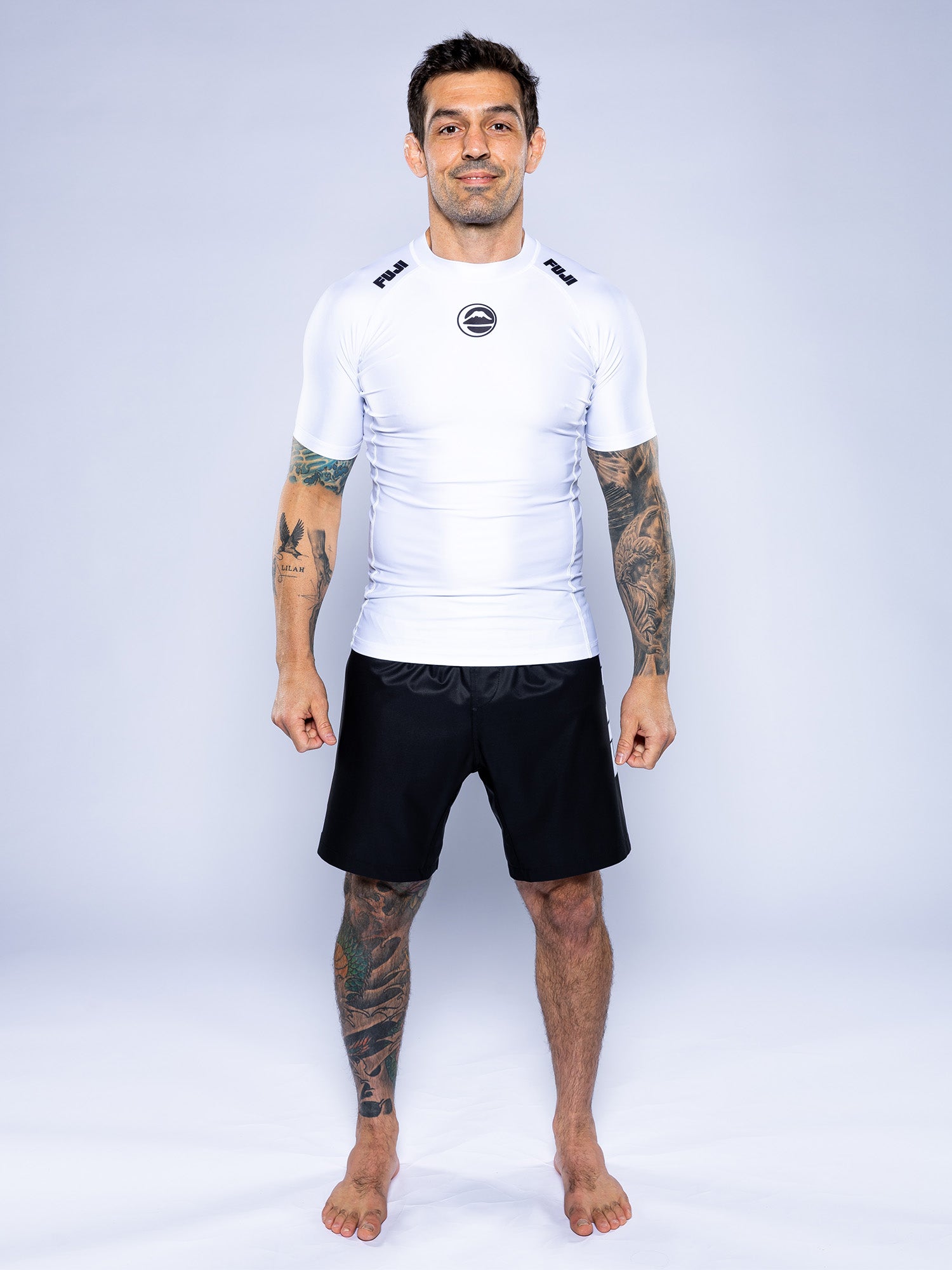 Baseline 2.0 Short Sleeve Rashguard White