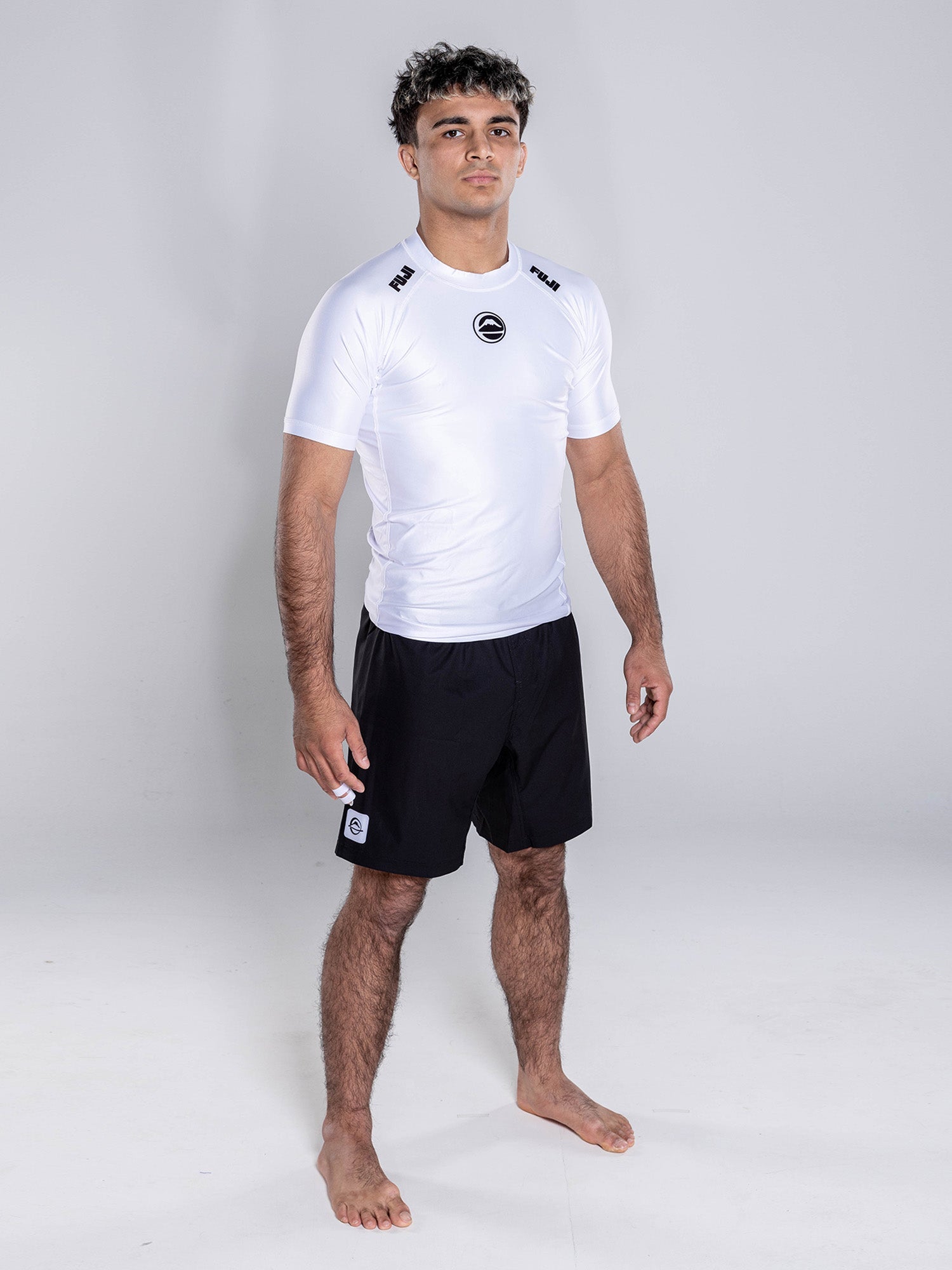 Baseline 2.0 Short Sleeve Rashguard White