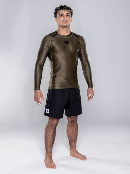 Baseline 2.0 Long Sleeve Rashguard Military Green