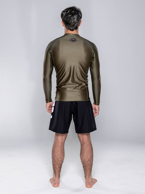 Baseline 2.0 Long Sleeve Rashguard Military Green