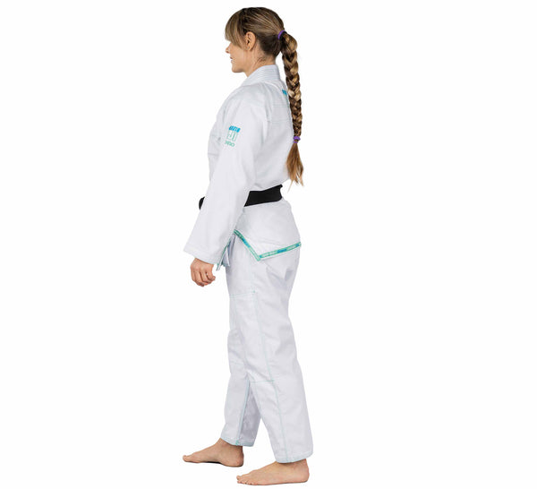 Suparaito Womens BJJ Gi Teal