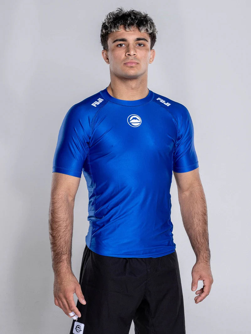 Baseline 2.0 Short Sleeve Rashguard Blue