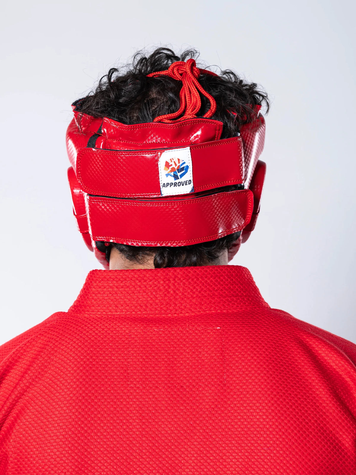 FIAS Sambo Combat Headgear Red