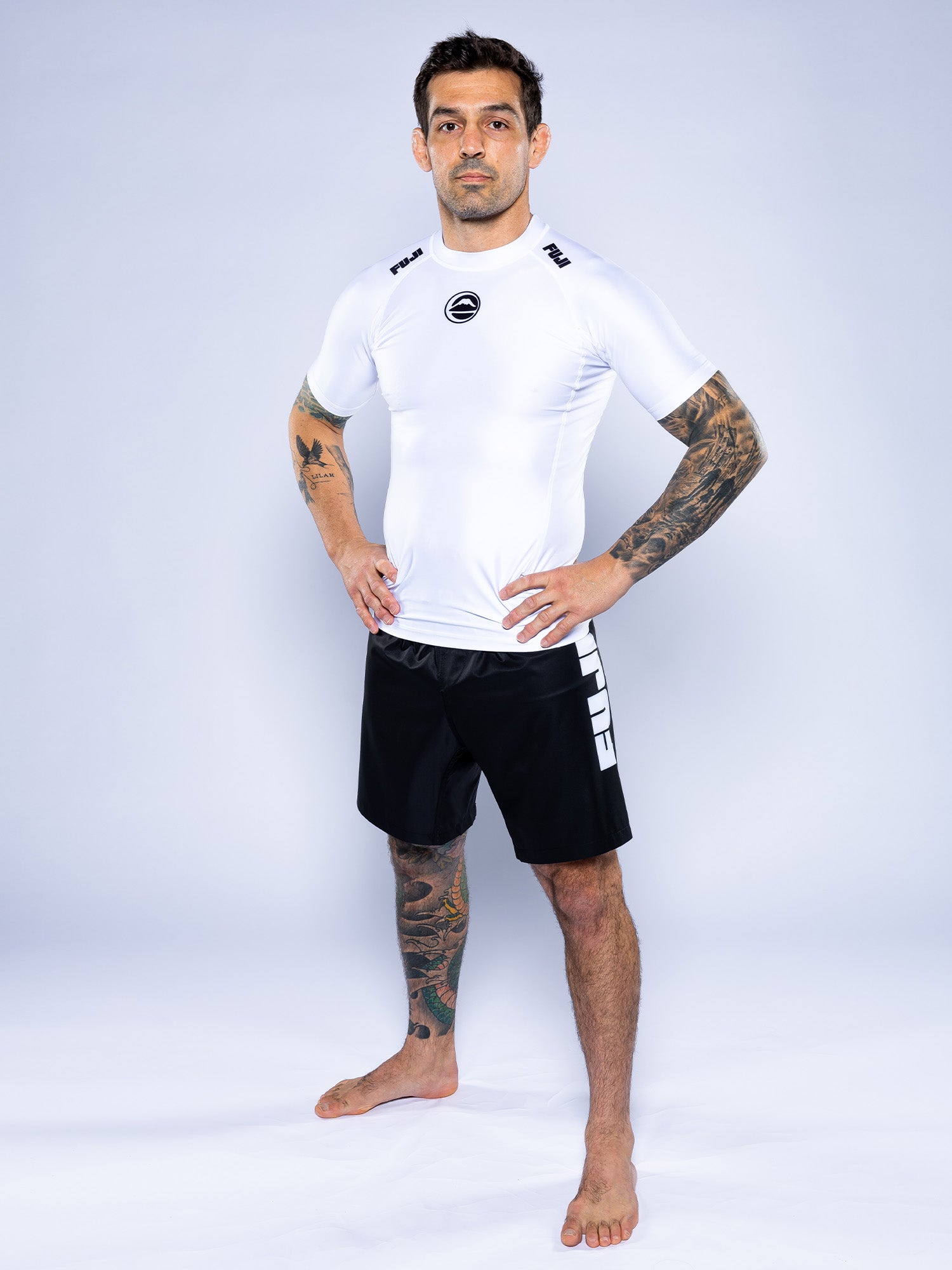 Baseline 2.0 Short Sleeve Rashguard White