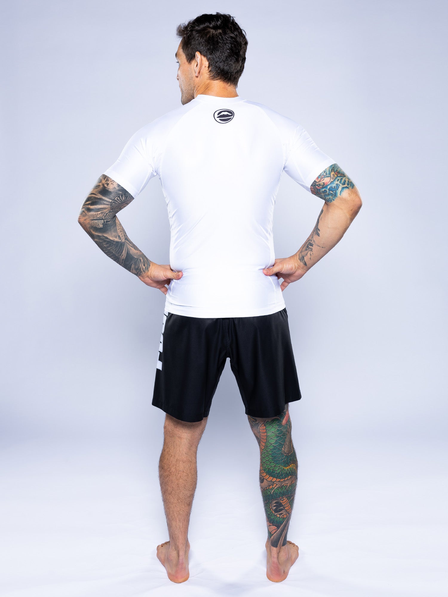Baseline 2.0 Short Sleeve Rashguard White