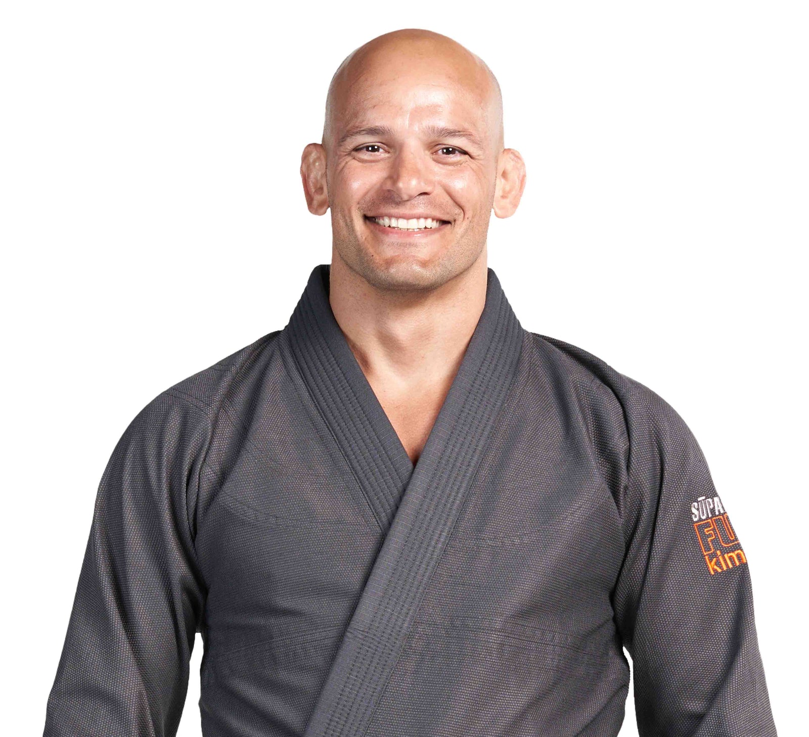 Suparaito BJJ Gi Dark Grey/Orange