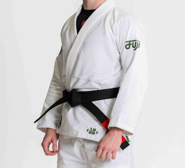 Flow-Tech BJJ Gi White/Green