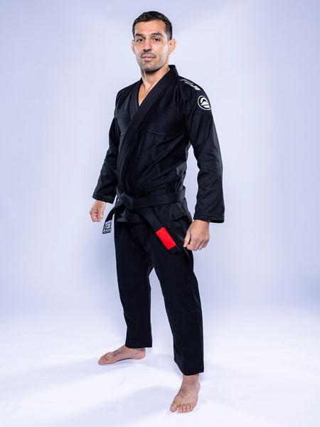 Baseline 2.0 Slim Fit BJJ Gi Black Grey