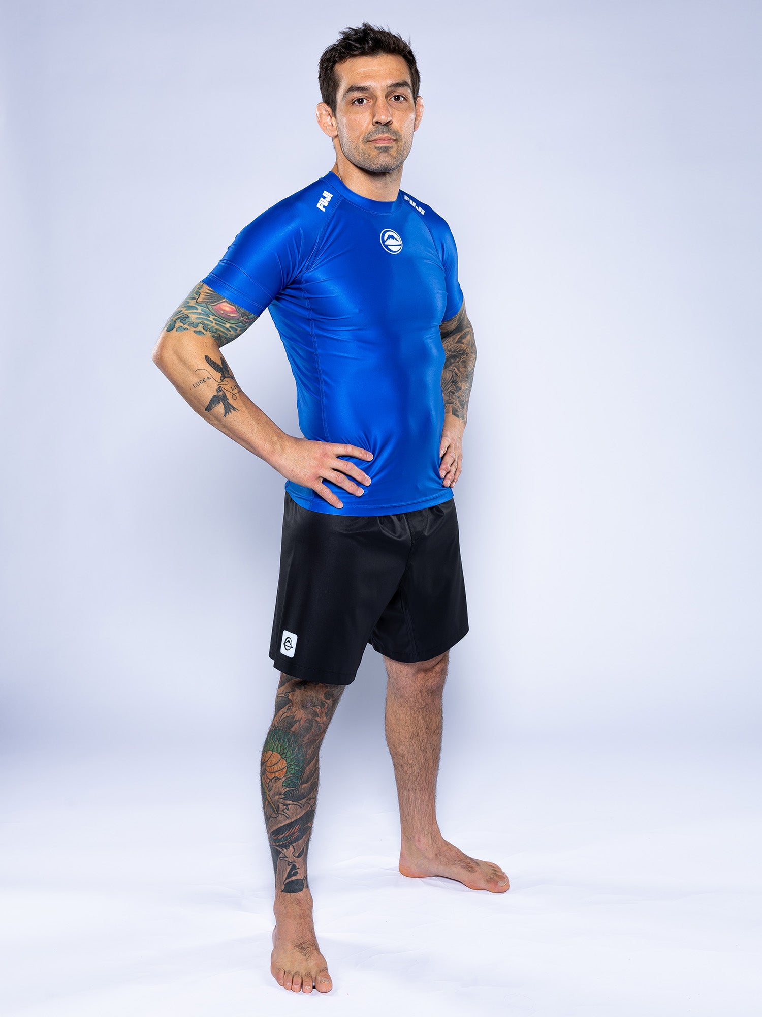 Baseline 2.0 Short Sleeve Rashguard Blue