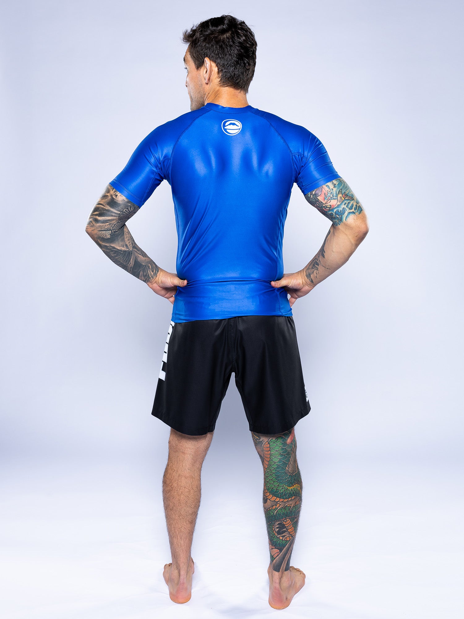 Baseline 2.0 Short Sleeve Rashguard Blue