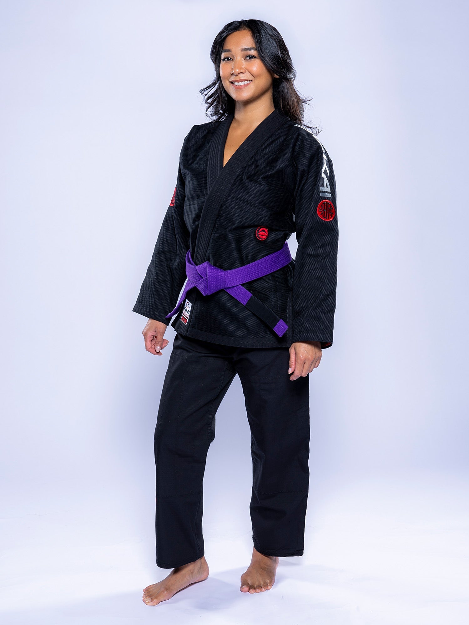 Womens SEKAI 3.0 BJJ Gi Black Grey