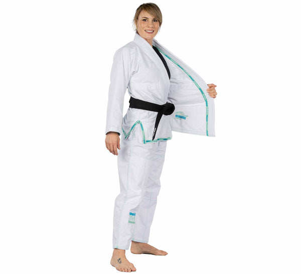 Suparaito Womens BJJ Gi Teal